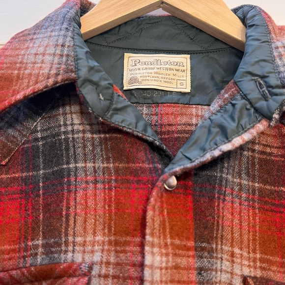 SOLD - 70s Pendleton Wool Shirt - Picture 2 of 3